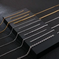 1 523mm width male necklaces creative embossing chain for men hip hop stainless steel collar choker fashion jewelry wholesale