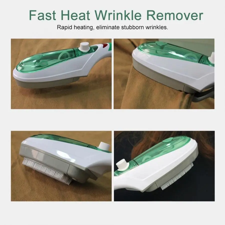 Handheld Garment Steamer Brush Portable Steam Iron For Clothes Fast Heat Wrinkle Remover Generator Ironing EU Plug | Бытовая техника