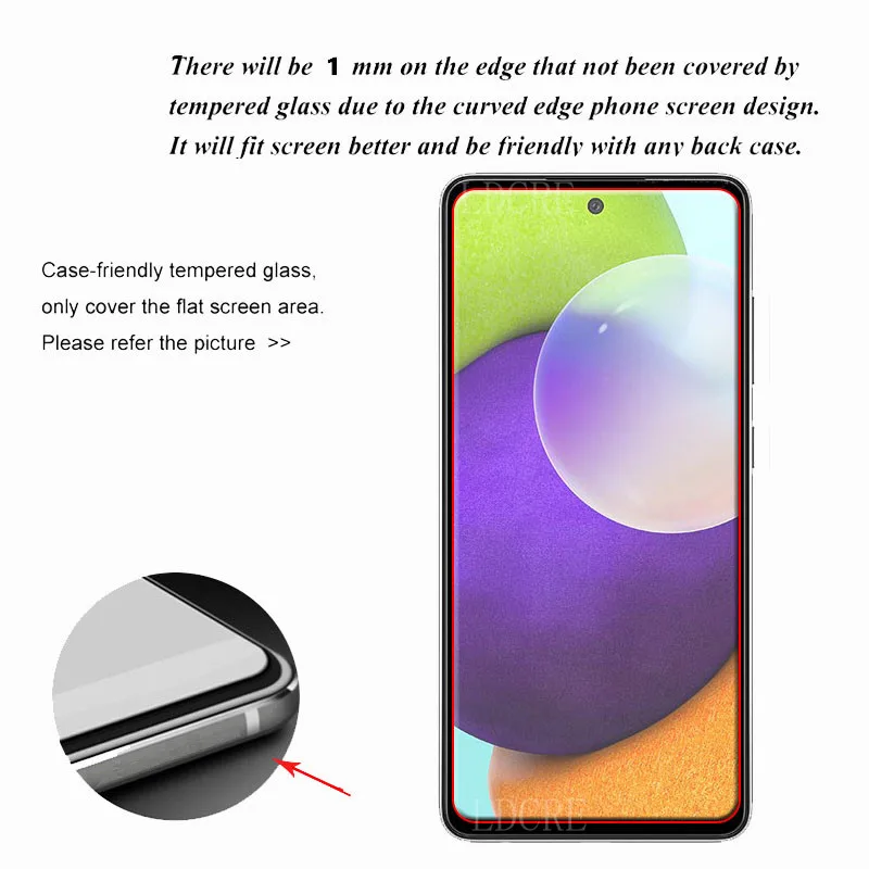 4 in 1 for samsung galaxy a52 glass for samsung a52 screen protector film tempered glass for samsung a52 a 52 camera lens film free global shipping