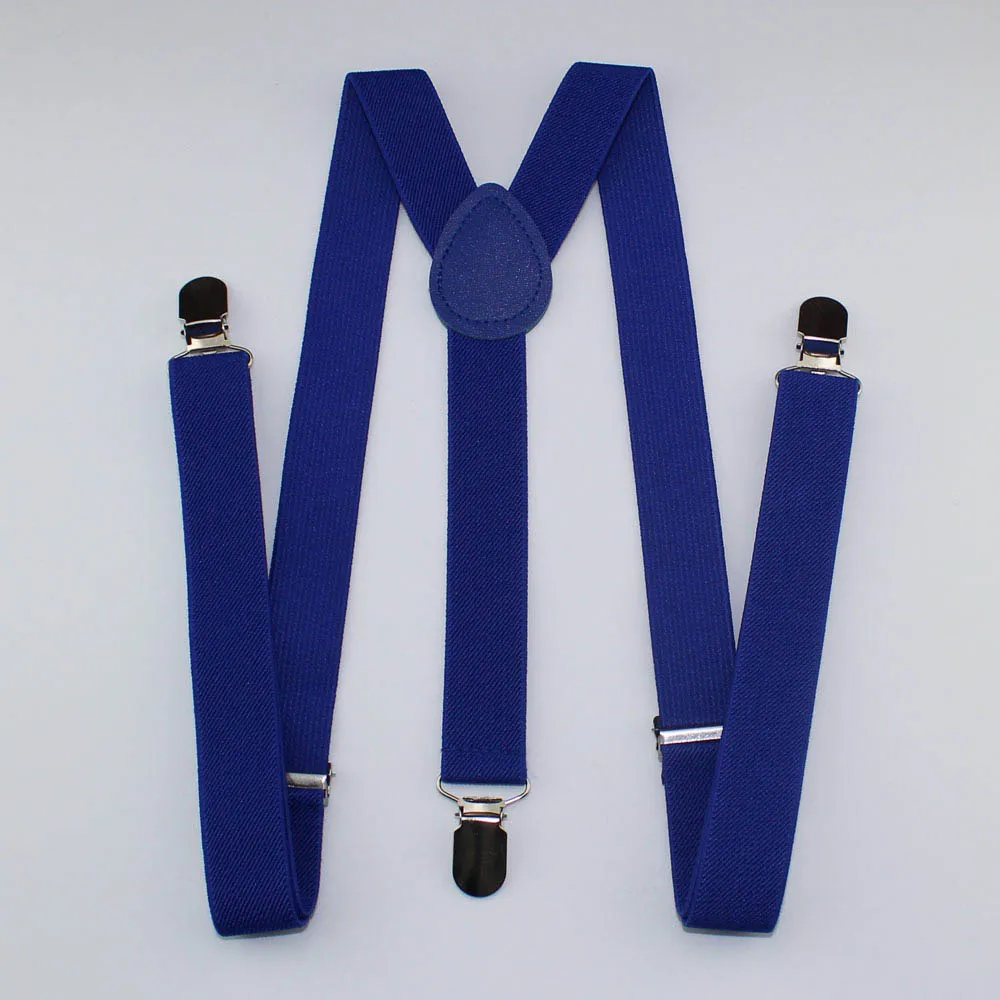 Подтяжки Yienws Y формы YiA024 для мужчин и женщин помочи с кольцами чёрные темно синие