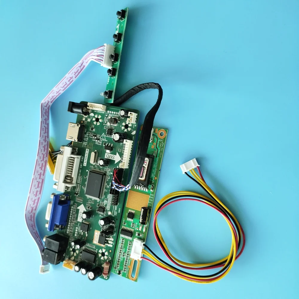 Комплект для панели дисплея LP171WX2 светодиодный ЖК экран HDMI DVI VGA 1440 × 900 плата