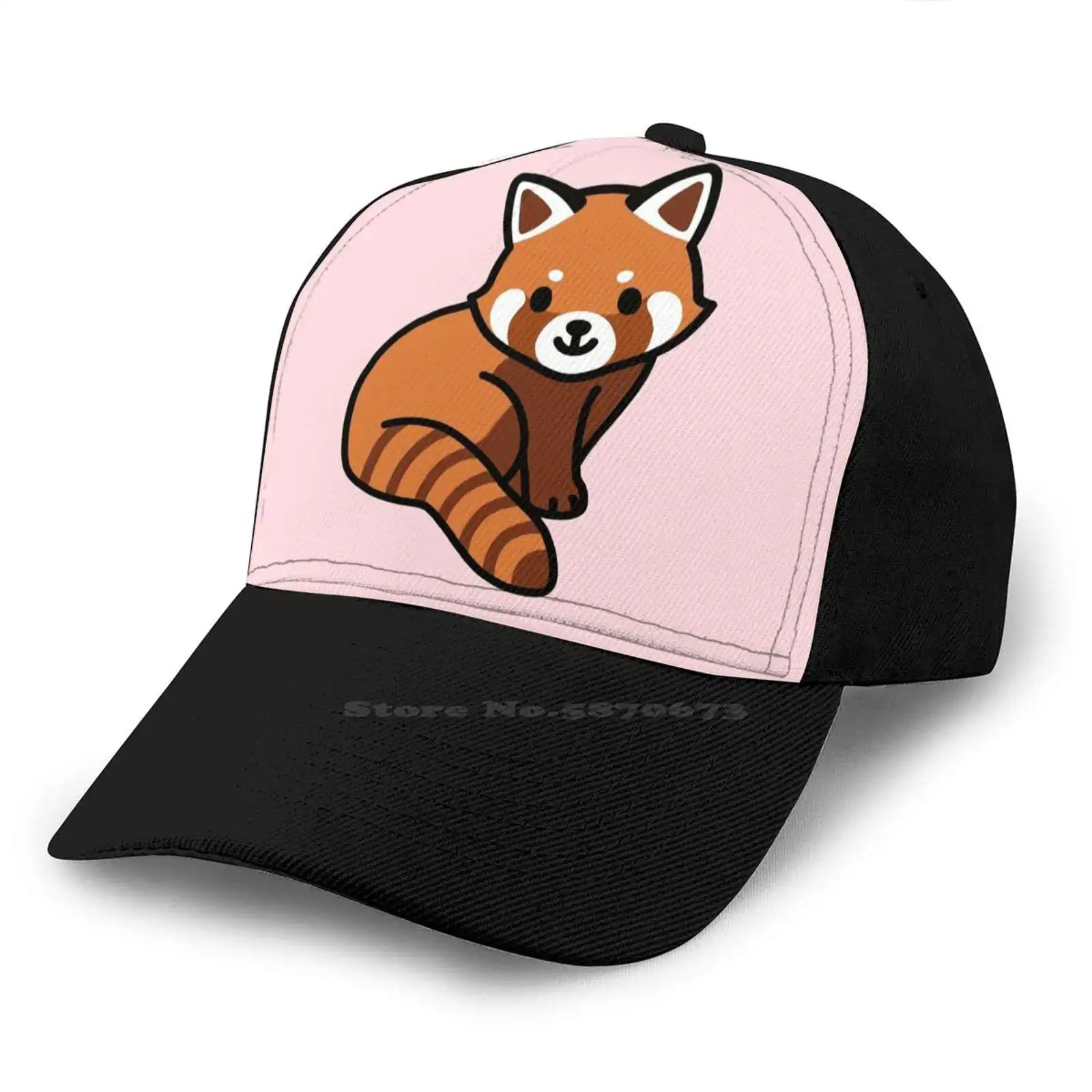 Красная панда черная серая темно-синяя армейская модная шапка красная