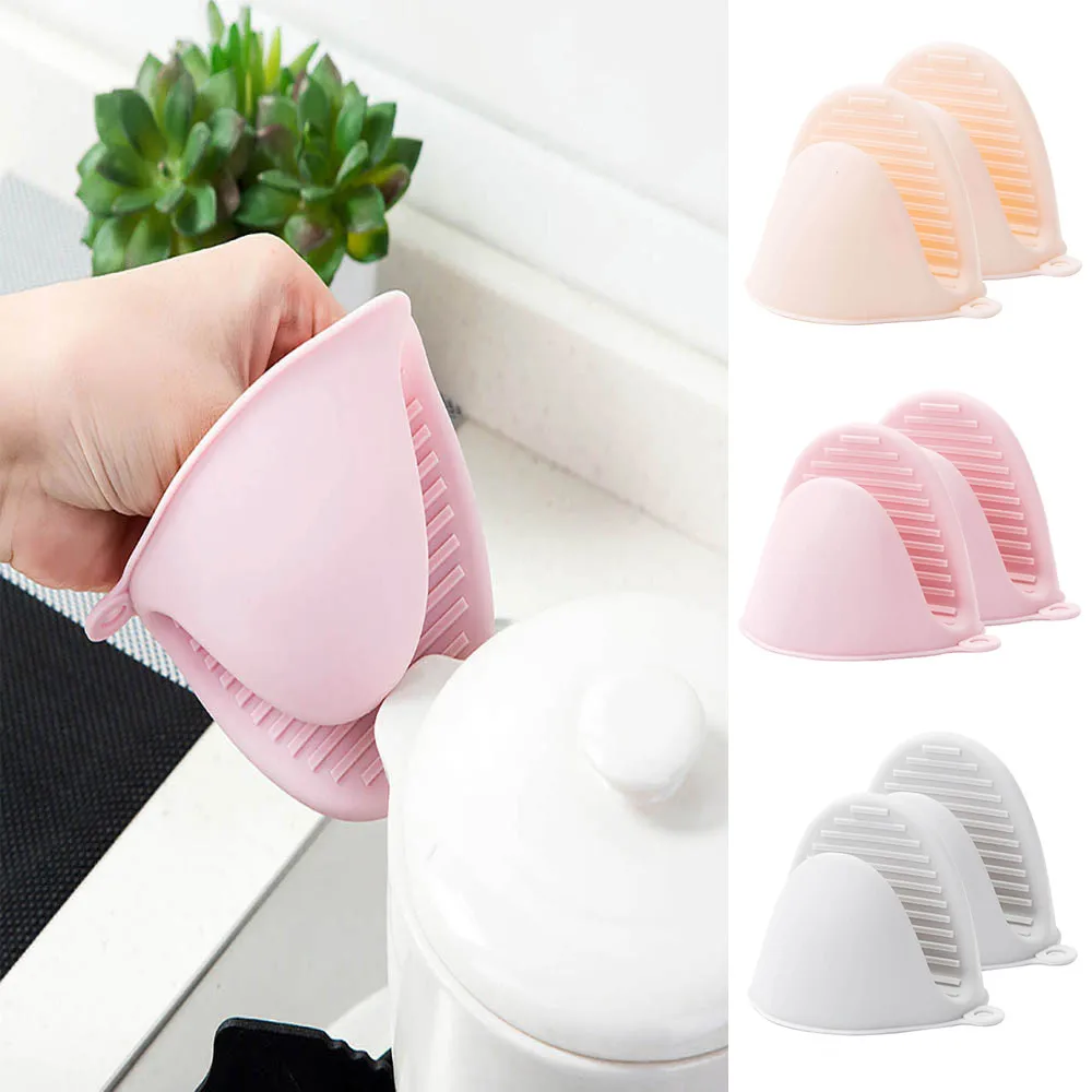 2019 Кухня помощник теплоизоляция Перчатки силиконовые рука клип для выпекания