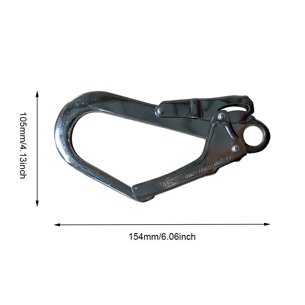 

High Strength Rebar Hook Fall Protection Carabiners Clips Hook for Aerial Work Climbing