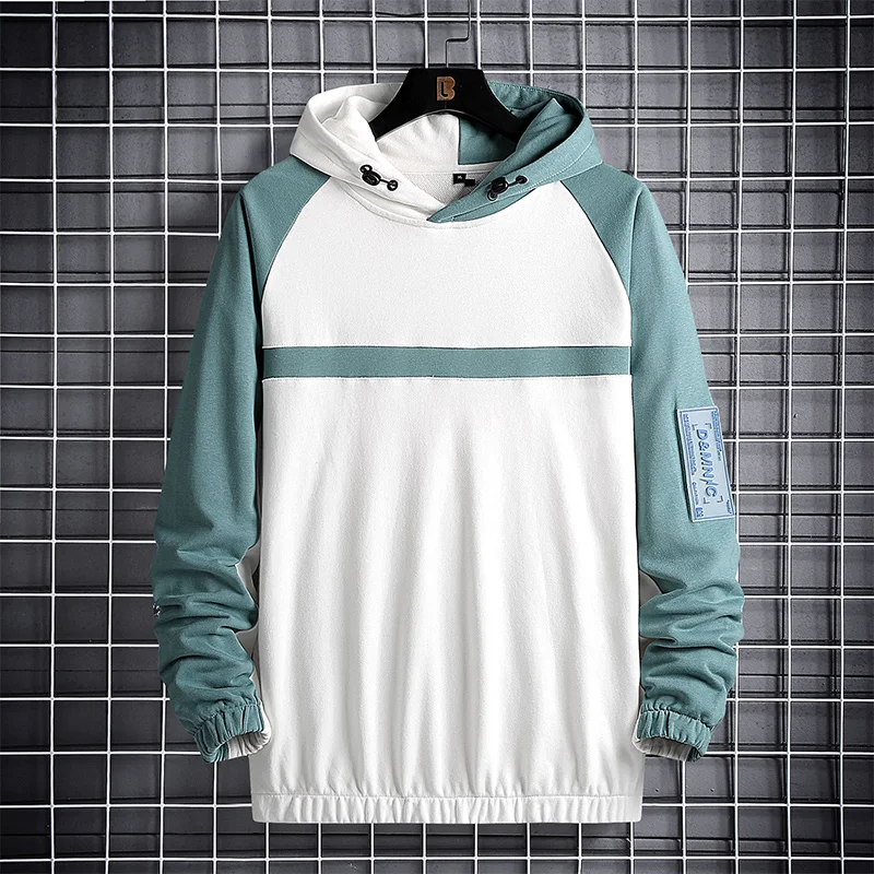 

Мужской пуловер в стиле хип-хоп, с длинным рукавом