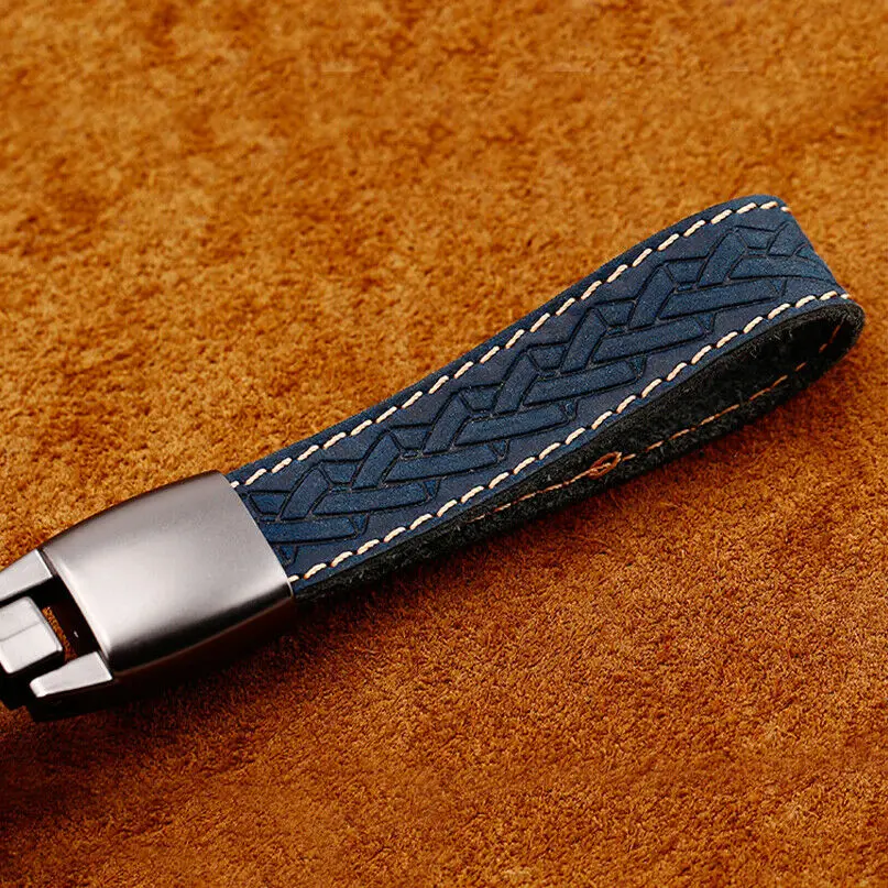 

1Pcs 4 Buttons Genuine Leather Car Key Case Cover Key Holder With Keychain For BMW X1 X3 X4 425i 640i 318Li 320Li 5 Series GT