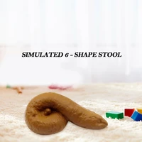 realistic feces fake poop simulation shit develop children curiosity creativity turd gag funny novelty mischief toys