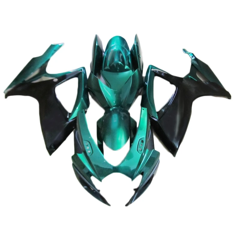 

Индивидуальные комплекты обтекателей краски для Suzuki GSXR600 2006 зелено-черные Обтекатели 06 07 GSXR750 2006 2007 K6 ZP18