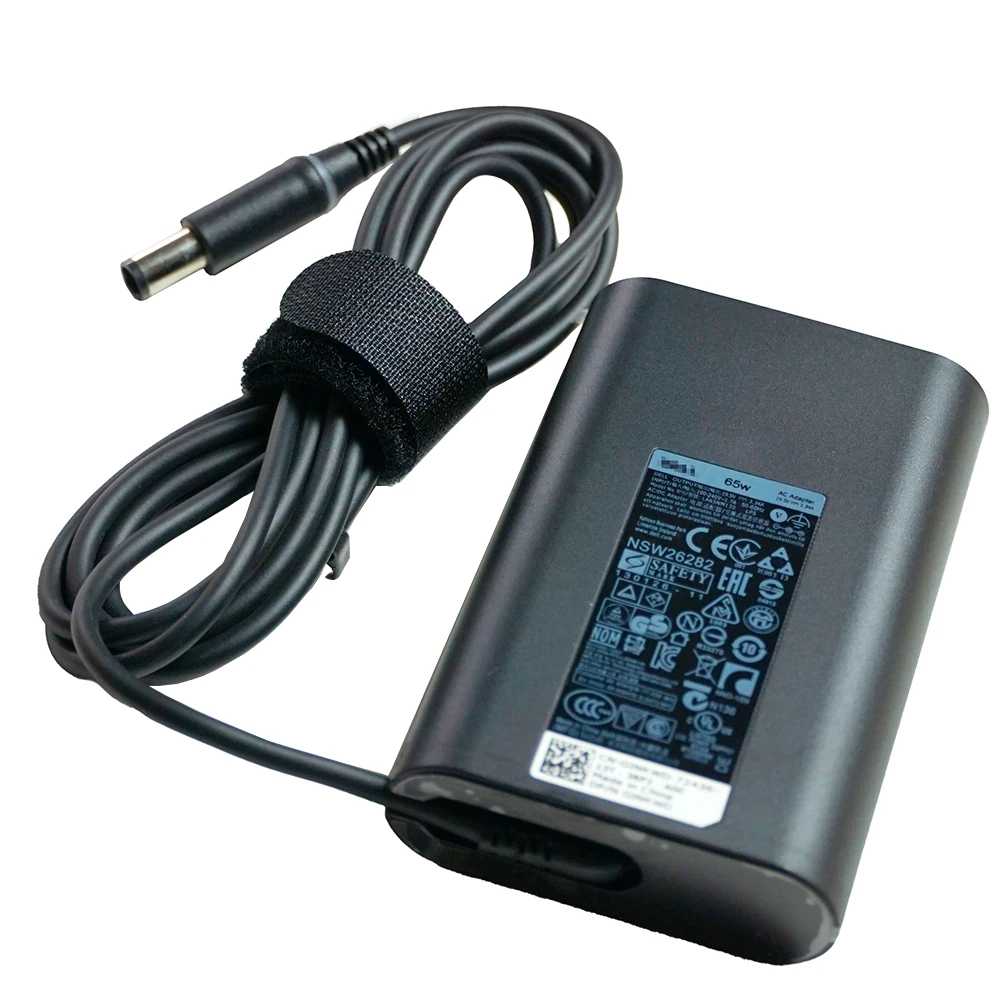 new genuine 19 5v 3 34a 65w ac charger for dell latitude 7480 7490 5490 7280 7390 e5430 e6230 e6330 6430u laptop power adapter free global shipping