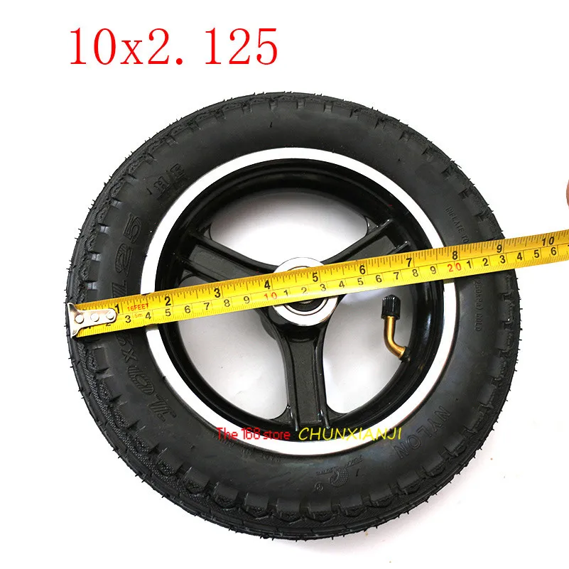 10 Inch 10x2.125 Wheel Hub&amp Tire for Electric Scooter Balancing Hoverboard Self Smart Balance Explosion-proof Tyre | Автомобили и