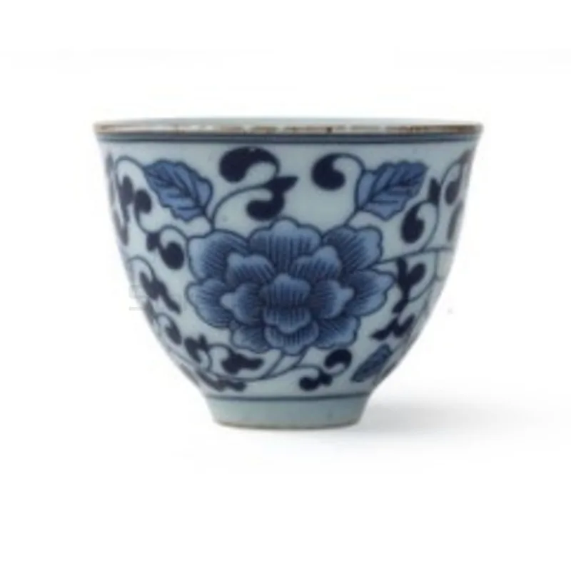 

Сине-белая фарфоровая чайная посуда для путешествий на открытом воздухе, портативная керамическая чайная посуда для хранения кунг-фу, чайн...