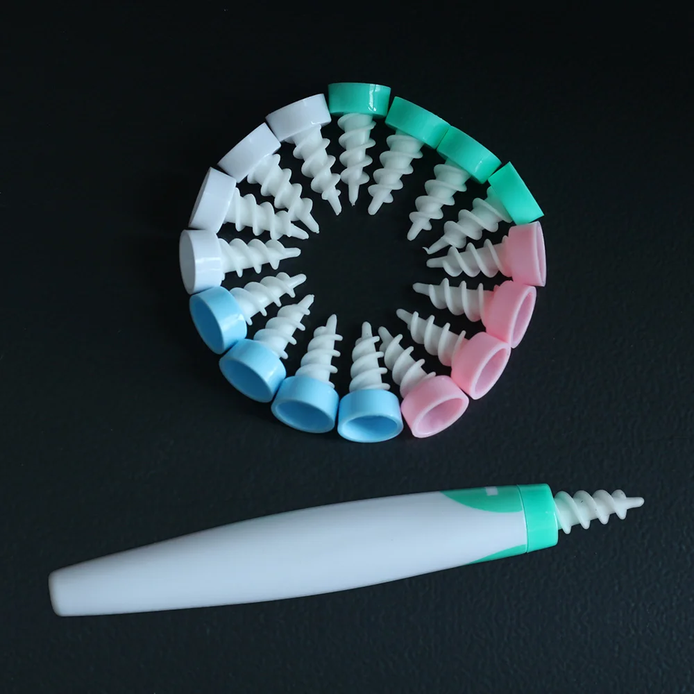 Ушная палочка очистителей для удаления ушной серы инструмент Мягкая спиральная