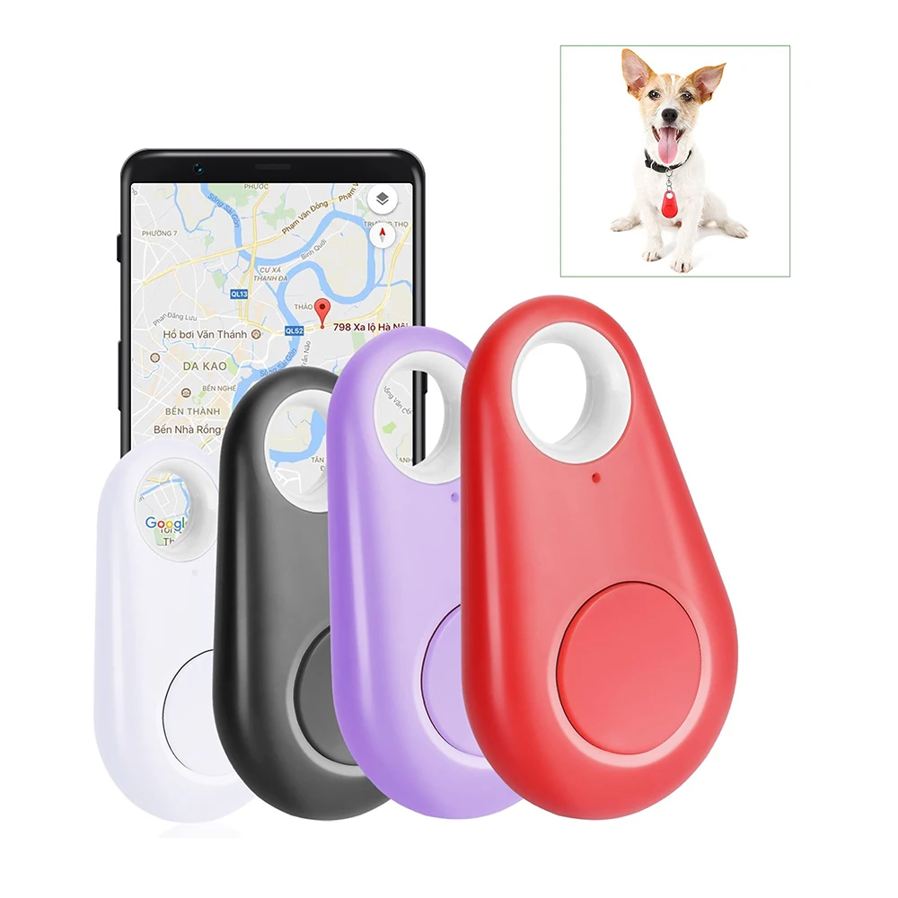 

Умный GPS-трекер для домашних животных, совместимый с приложением iOS Android, собак, кошек, детский автомобильный кошелек, ошейник для ключей, вод...
