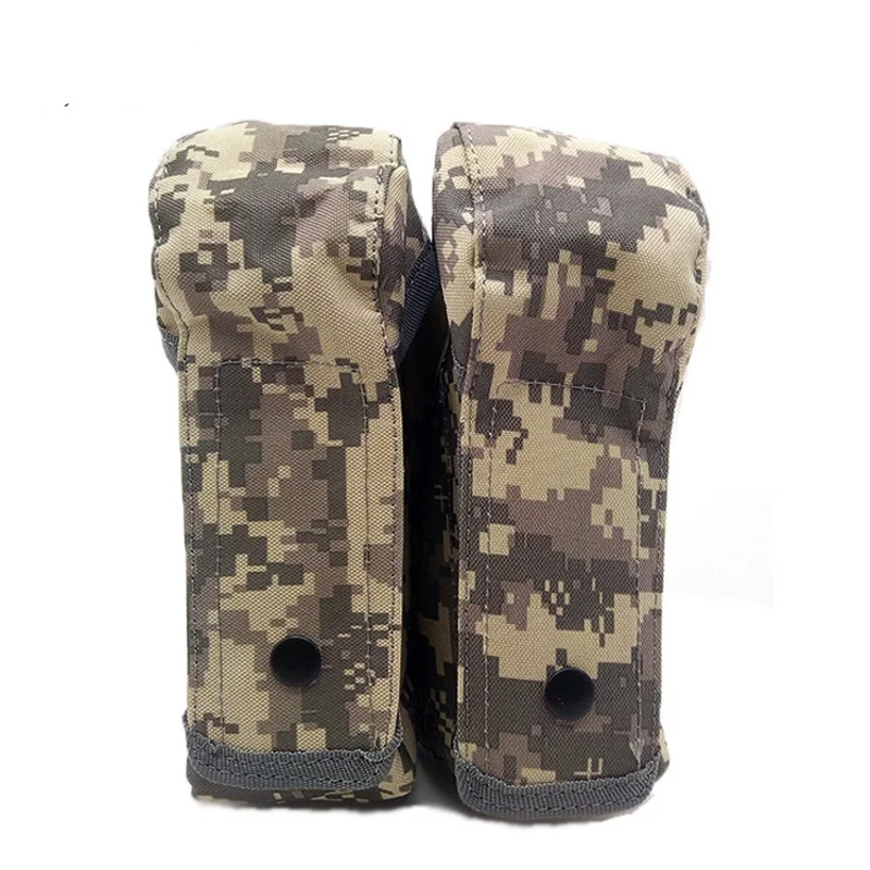 Двойная Сумка для магазина AK с зажимом Molle тактическая кобура пистолета жилета