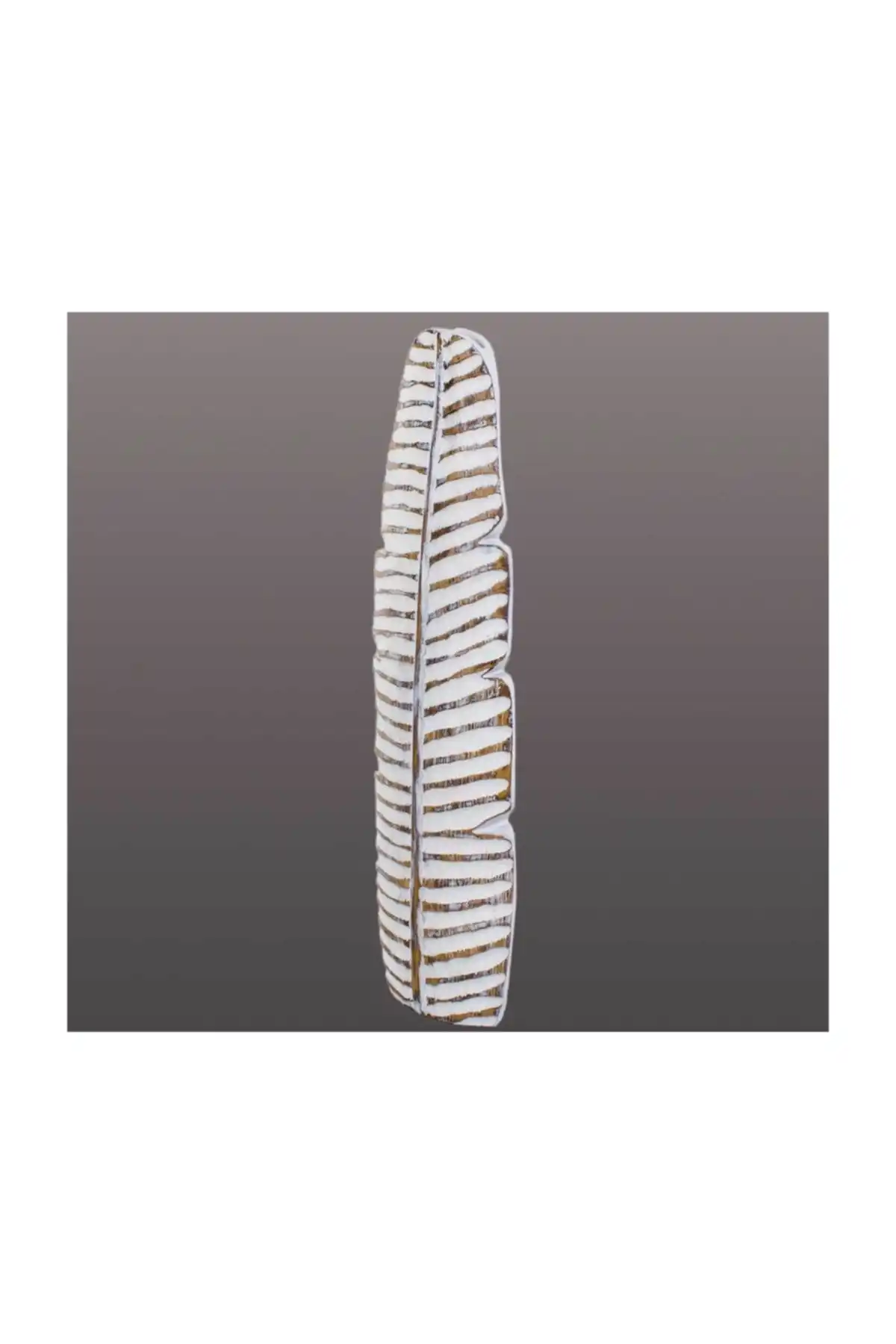 

Euro Flora White Leaf Vase 20 X8,5 X70 Cm 14037530