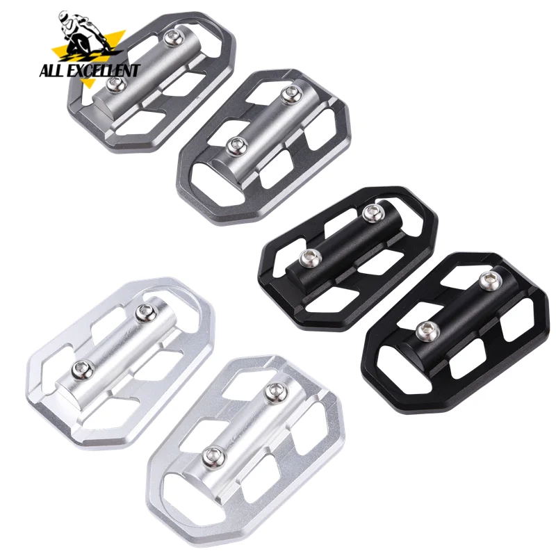 1 пара широких педалей для BMW G310GS R1200GS Adventure S1000XR F850GS F750GS R Nine T черные