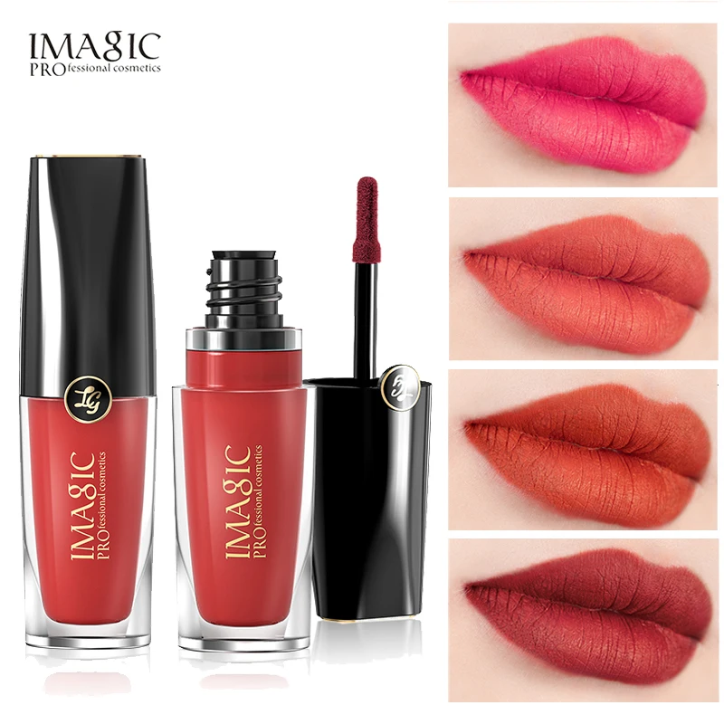IMAGIC матовый блеск для губ Красота Увлажняющий туман жидкая помада водостойкая