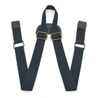 Регулируемый ремень для рюкзака, Черный Прочный холщовый Сменный ремень на плечо, рюкзак, школьная сумка для книг, аксессуары для кожаного ремня