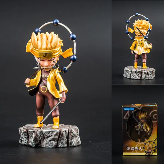 

16cm Boruto Anime Sennin Mode Ootutuki Hagoromo Uzumaki Boruto action figure collection toys doll Xmax gift T30