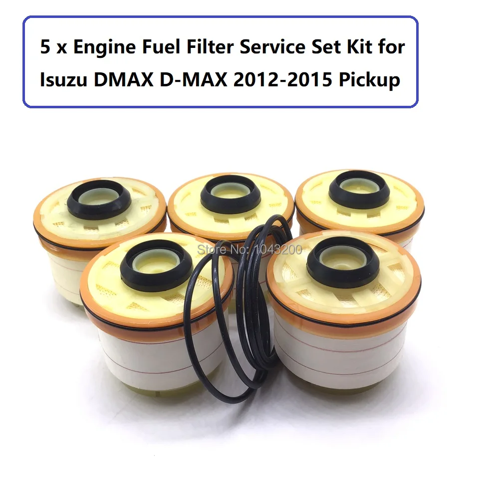 Filtro de combustible para motor diésel, pieza original para Isuzu Dmax Rodeo, Toyota Lexus, d-max Pickup 98159693-2012 OE #23390-0L010, 8-2017