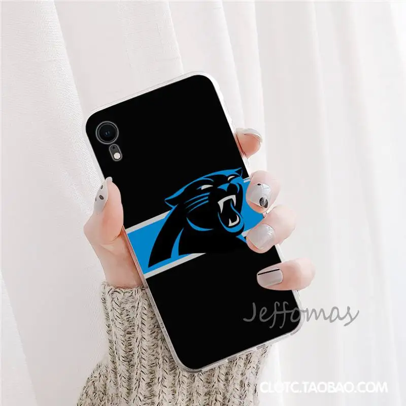 

Carolina panther rugby Phone Case For iphone 12 5 5s 5c se 6 6s 7 8 plus x xs xr 11 pro max mini