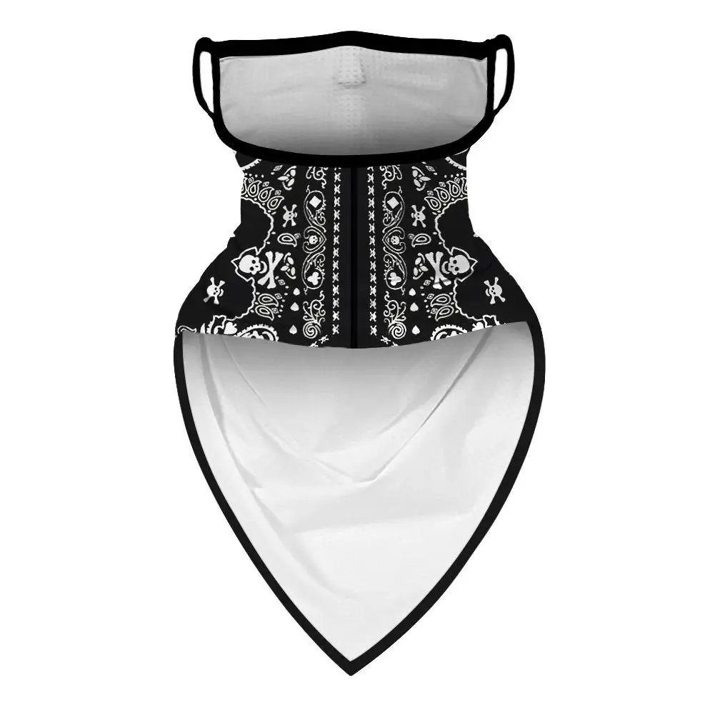 Велосипедная полулицевая маска крышка для лица капюшон защита от солнца