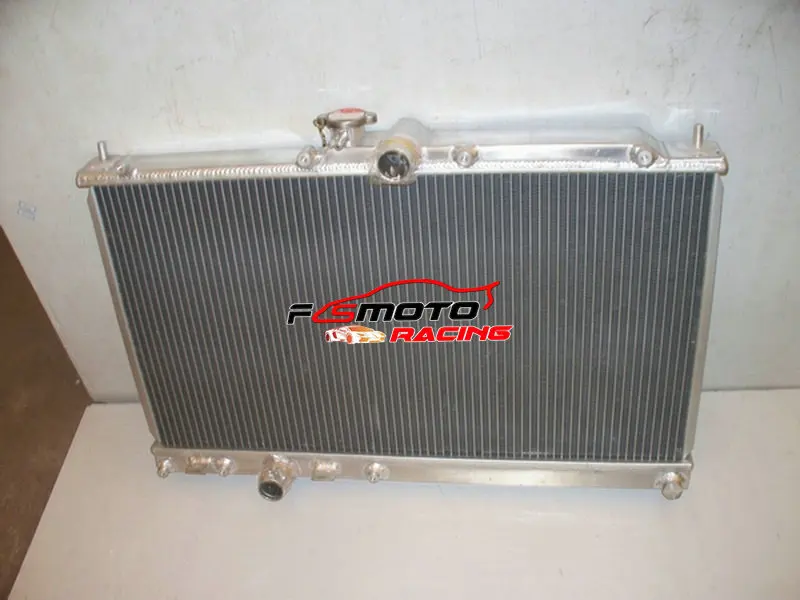 Алюминиевый гоночный радиатор для MITSUBISHI LANCER EVO 7/8 MANUAL 2001 2002 2003