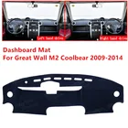 Для Защитные чехлы для сидений, сшитые специально для Great Wall Hover M2 Coolbear 2009-2014 анти-скольжения приборной панели автомобиля Обложка Коврик козырек от солнца Pad инструмент Панель ковры автомобильные аксессуары