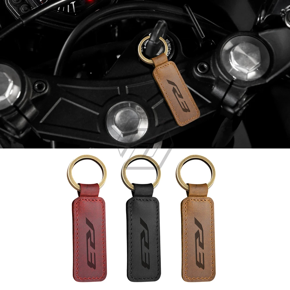 

Брелок из воловьей кожи для мотоциклов Yamaha YZF-R3 R3