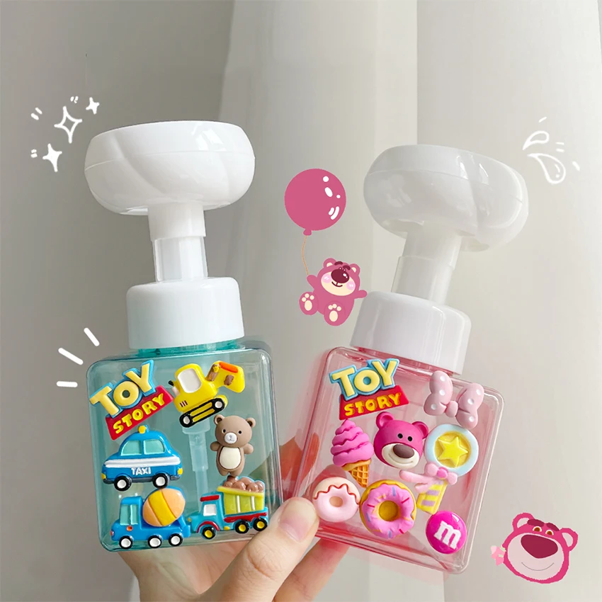 Диспенсер для жидкого мыла в ванную комнату портативный цветочный дозатор