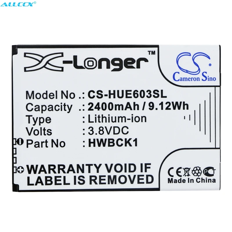 Cameron Sino 2400mAh батарея HWBCK1 для Huawei 601HW 603HW|Цифровые аккумуляторы| |