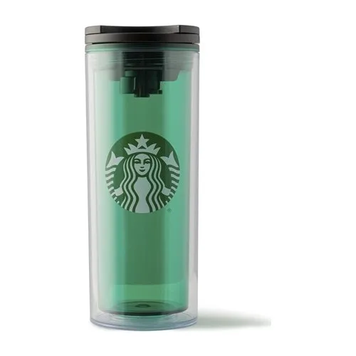 Starbucks®Классическая вакуумная колба-прозрачный зеленый цвет 355 мл | Дом и сад