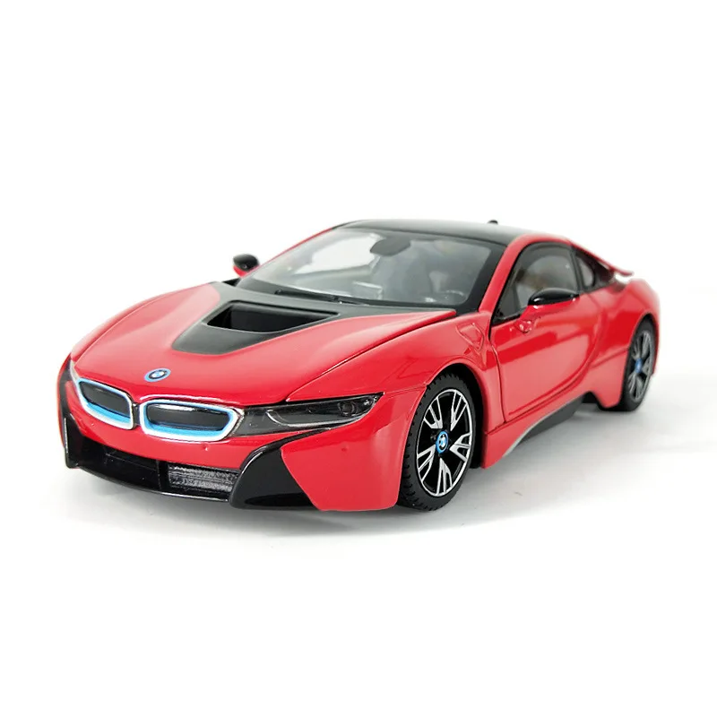 1:24 I8 модель автомобиля из сплава литые игрушечные автомобили коллекционные