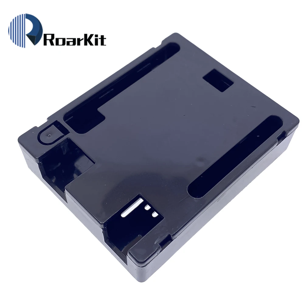 Черный чехол из АБС пластика акриловый корпус прозрачная коробка для Arduino (не