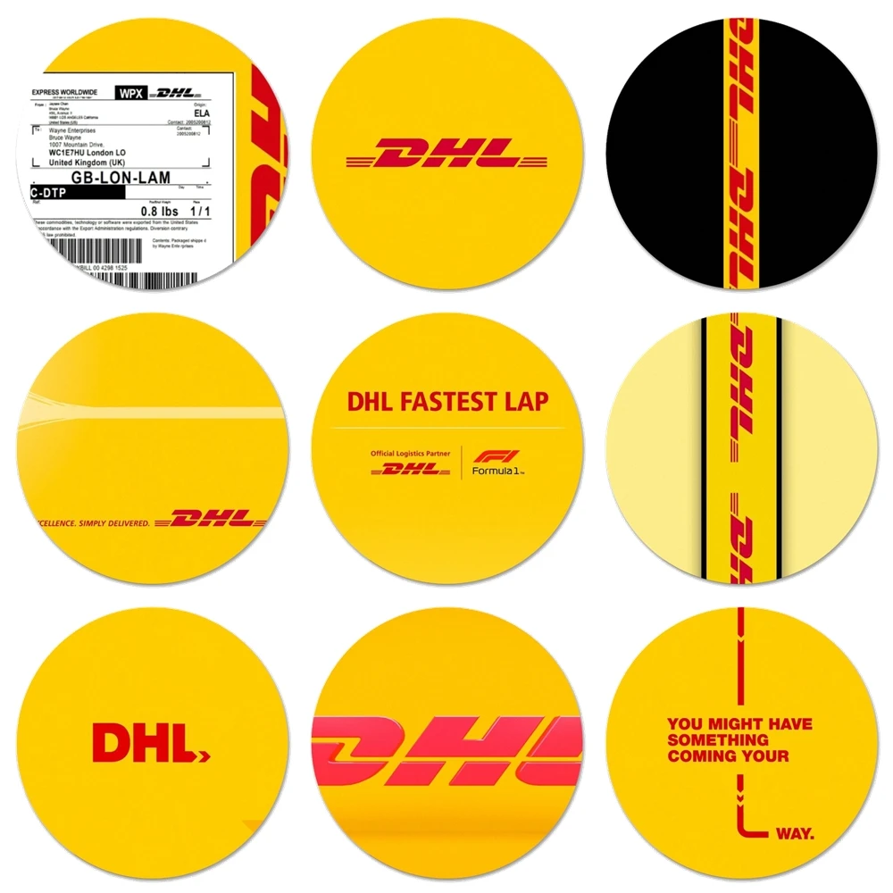 

Dhl Express Pattern Kitchen Home Decor Refrigerator Magnet Bottle Opener Beer Coke