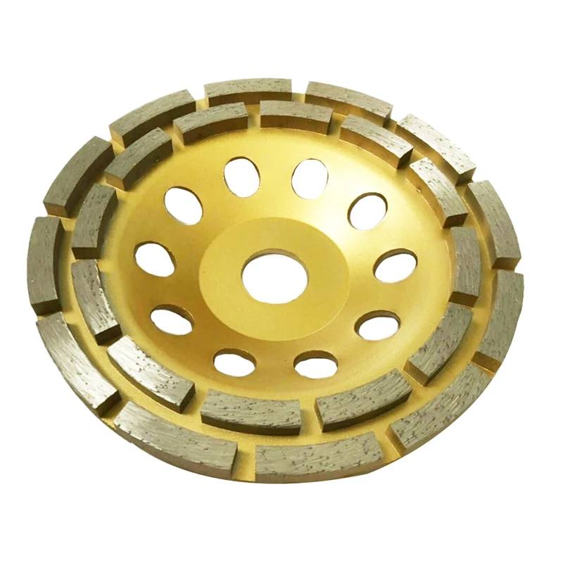 Алмазный 2 рядный сегментный шлифовальный диск 150 мм 7 дюймов станок абразивные