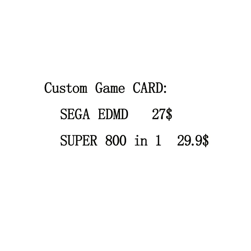 Пользовательская игра с бесплатной картой 8G