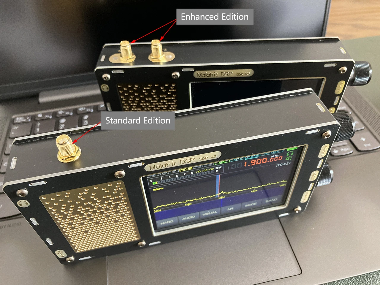 Портативный SDR-ресивер 1 10c Malahit-DSP 50 кгц-2 ГГц | Электроника