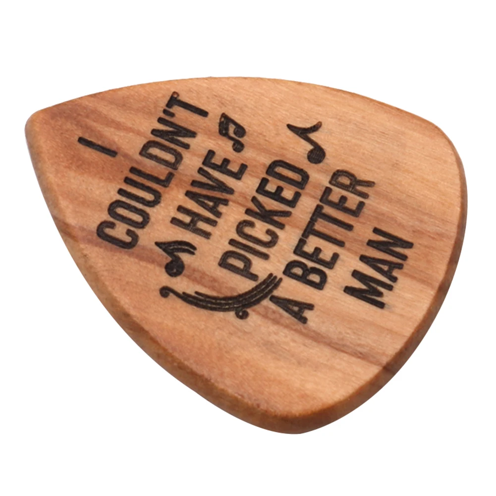 3 шт. деревянная гитара палочки акустическая бас-гитара медиатор Plectrum музыкальный инструмент гитара Запчасти и аксессуары с коробкой