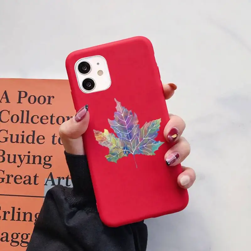 

Babaite Maple leaf Phone Case for iphone 13 11 12 mini pro max 7 8 plus 6 6s x xs max xr coque