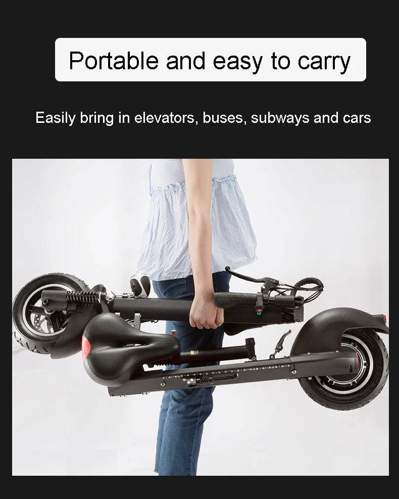Мощный электрический скутер 48V800W 144 км Patinete electronico Adulto складной электрический скейтборд monopattino elettrico