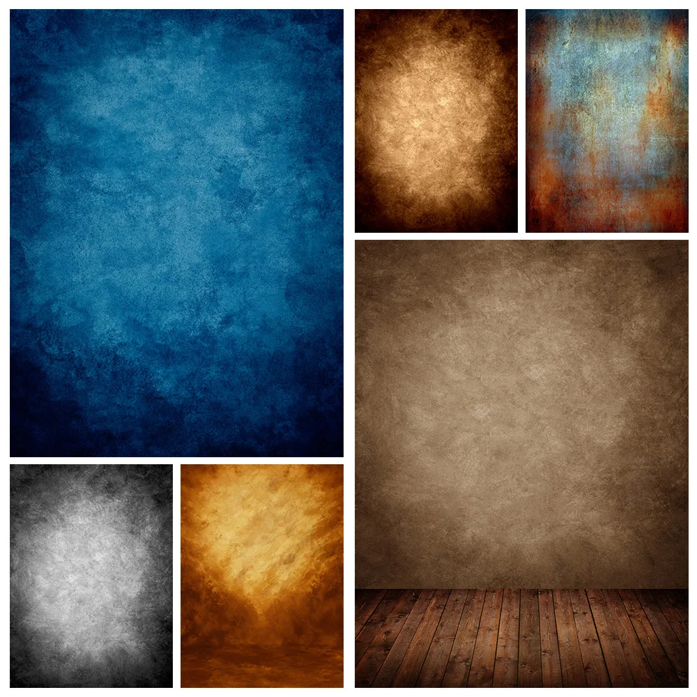 

Old Vintage Grunge Portrait Theme Wall Backgrounds Young Toy Pet Vinyl Photography Backdrops For Photocall Photo Studio Props