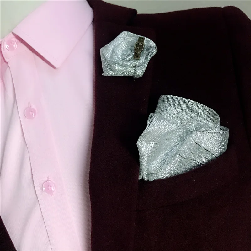 Модная новинка прямые вставки мужское карманное полотенце Аксессуары для платья
