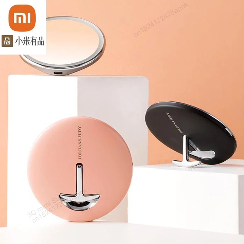 

Оригинальное зеркало для макияжа xiaomi mijia jordanjudy, светодиодная флуоресцентная лампа, портативное складное освещение, зеркало для макияжа, умн...