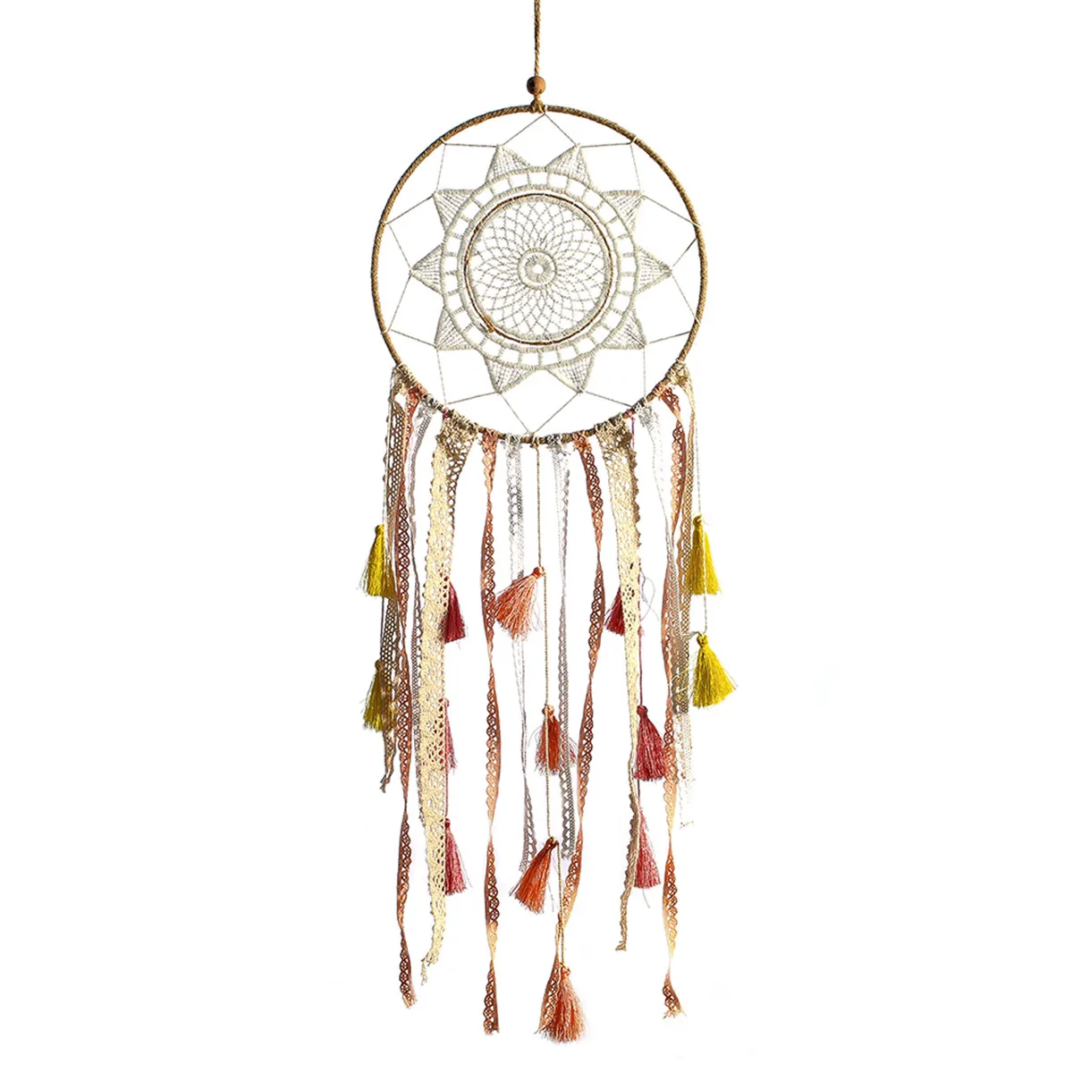 Родной Индийский Ловец снов для детей перо на стену подвесное украшение дома