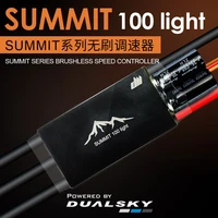 dualsky summit 100 light 100a 3df3a general airplane esc fixed wing electronic speed controller with bec