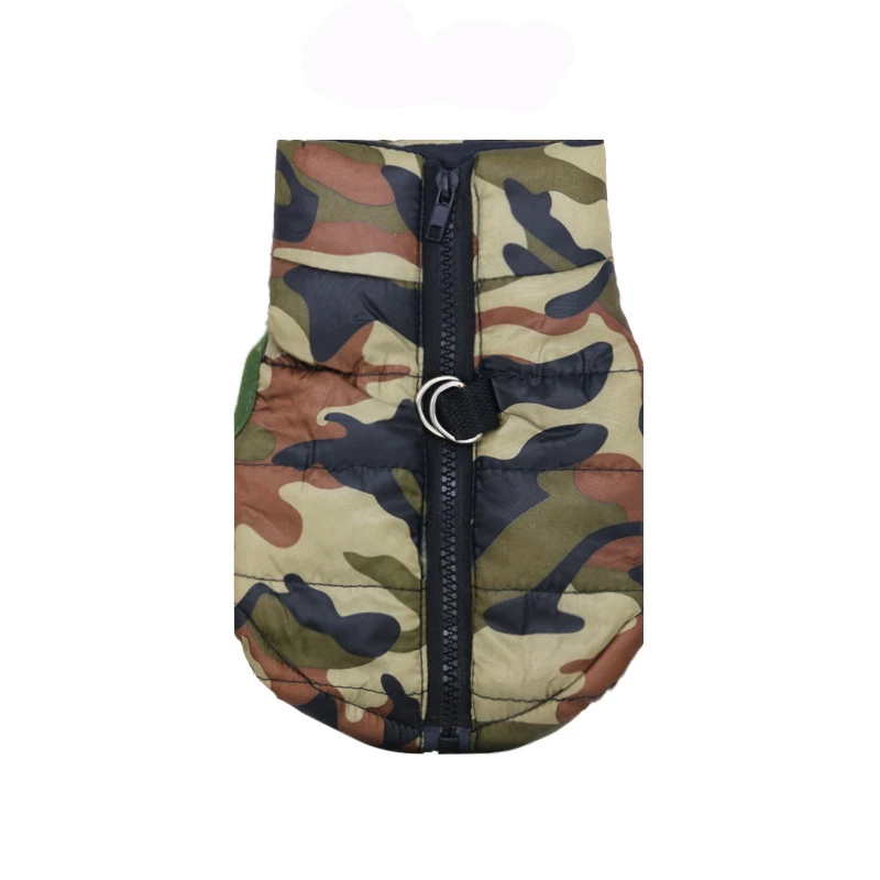 Camo 2 Водонепроницаемая куртка для собак, зимняя камуфляжная одежда для маленьких собак, куртка для собак, Wram, Chihuahua, одежда для Йоркцев, Petshop, Ropa Para Perro XS-L - Цвет: Camo 2