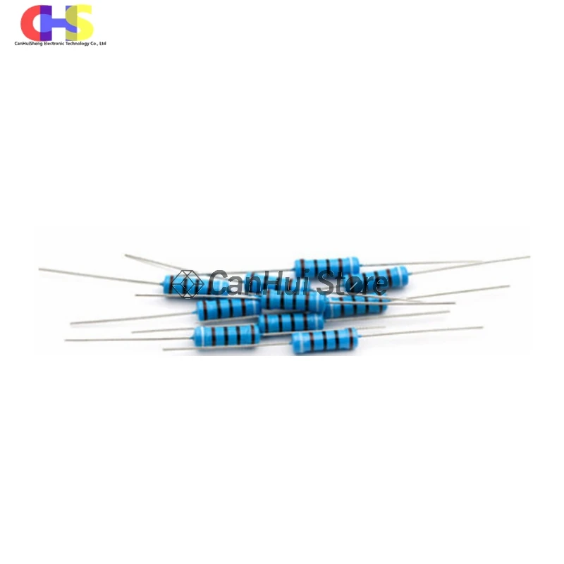 Металлический пленочный резистор 3 Вт 1% 1R ~ 1M 1.5R 4.7R 10R 22R 33R 47R 1K 1 8 K 10K 100K 15 20 27 30 36 39 56 62