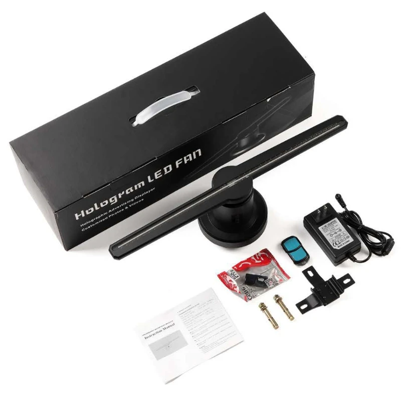 

Upgrade 3D Hologram Advertising Display Fan High-Resolution & wifi Added Holo graphic Projector Fan Business Store Shop