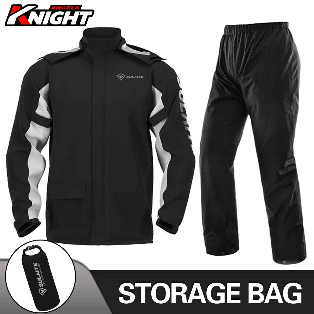 Мотоциклетный дождевик для мужчин и женщин водонепроницаемый мотоциклистов 100%